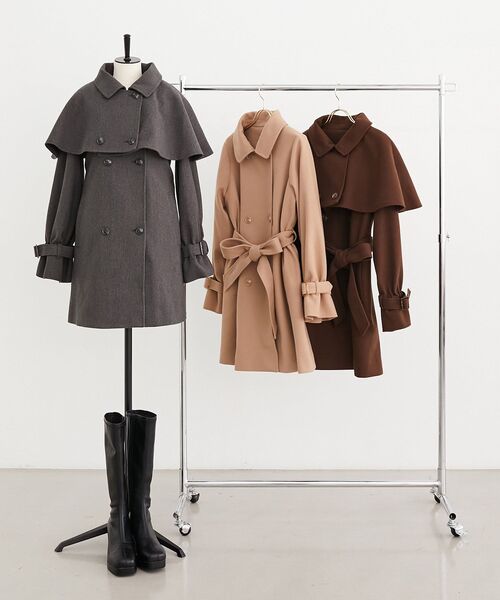 セール】ケープセットミディコート（その他アウター）｜MAJESTIC LEGON