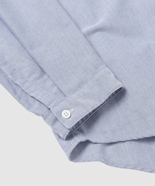 DIGAWEL(ディガウェル)の「Buttondown shirt ② (oxford)(シャツ/ブラウス・メンズ・グリーン系その他/ホワイト/ブルー・2)」の13枚目の写真