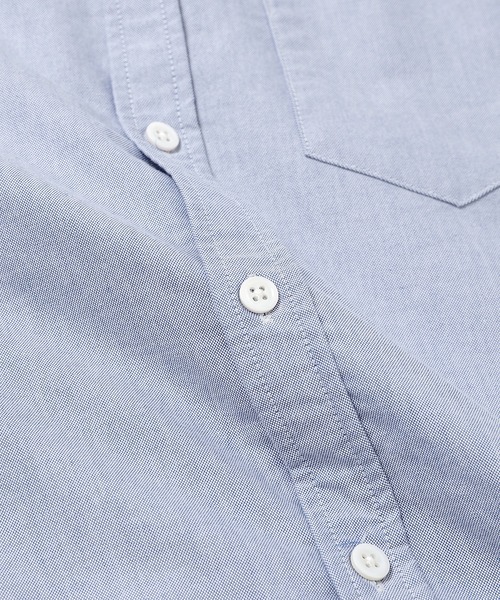 DIGAWEL(ディガウェル)の「Buttondown shirt ② (oxford)(シャツ/ブラウス・メンズ・グリーン系その他/ホワイト/ブルー・2)」の14枚目の写真