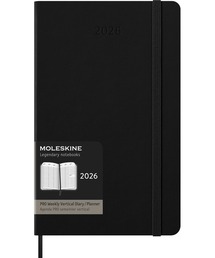 MOLESKINE(XL)2026N 1n܂ 12 vo[`J [WTCY (13cm×c21cm) n[hJo[ ubN(蒠/)