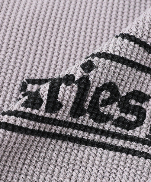 ARIES（アリーズ）の「ARIES / アリーズ REVERSIBLE TEMPLE WAFFLE LS TEE / AR40666.04（Tシャツ/カットソー・メンズ・ボルドー/グレー/ブラック・SMALL/MEDIUM/FREE）」の7枚目の写真