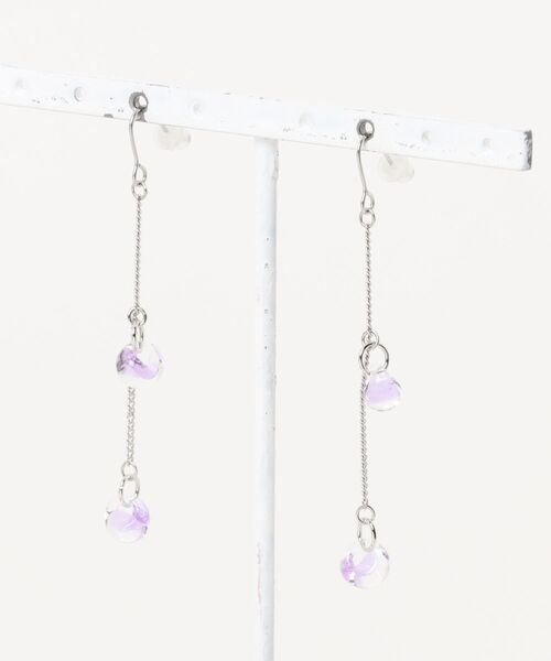 tone(トーン)の「【TOMEI LAB】カラフル 推し色 ピアス(MA)(ピアス(両耳用)・レディース・その他/ゴールド系その他/グリーン系その他/チェリーピンク/パープル系その他/グリーン系その他2/ブルー系その他/ブルー系その他2・FREE)」の11枚目の写真