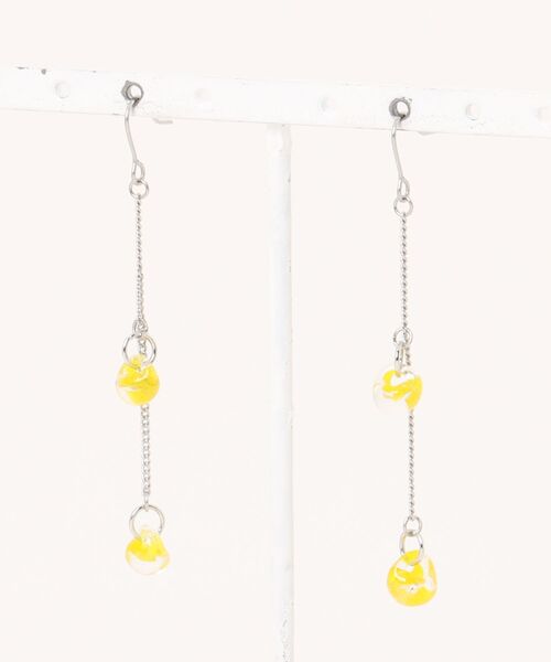 tone(トーン)の「【TOMEI LAB】カラフル 推し色 ピアス(MA)(ピアス(両耳用)・レディース・その他/ゴールド系その他/グリーン系その他/チェリーピンク/パープル系その他/グリーン系その他2/ブルー系その他/ブルー系その他2・FREE)」の12枚目の写真