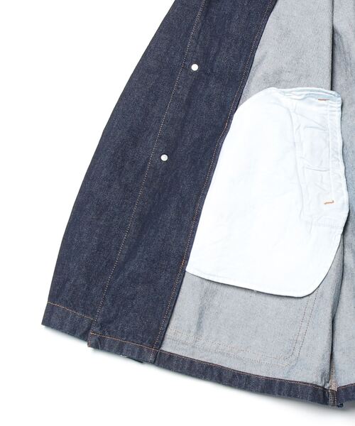 MATSUFUJI】 Connected Pockets Denim Jacket（カバーオール