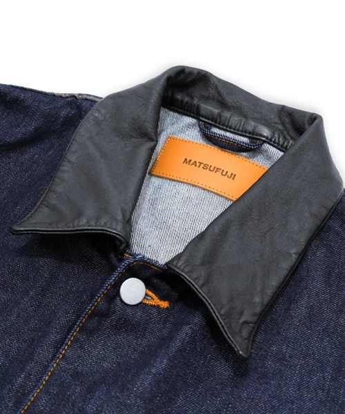 MATSUFUJI】 Connected Pockets Denim Jacket（カバーオール