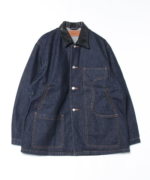 MATSUFUJI】 Connected Pockets Denim Jacket（カバーオール