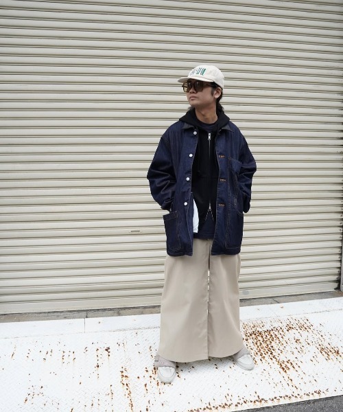 MATSUFUJI】 Connected Pockets Denim Jacket（カバーオール
