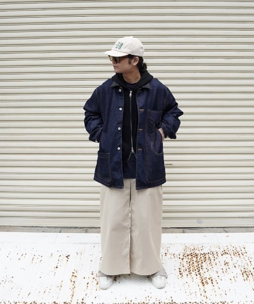 MATSUFUJI】 Connected Pockets Denim Jacket（カバーオール