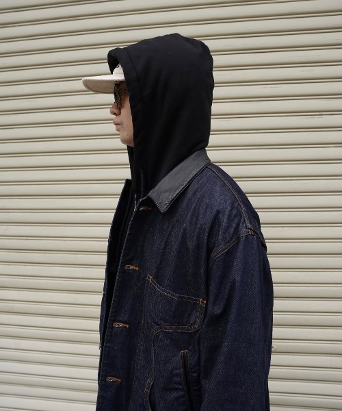 MATSUFUJI】 Connected Pockets Denim Jacket（カバーオール