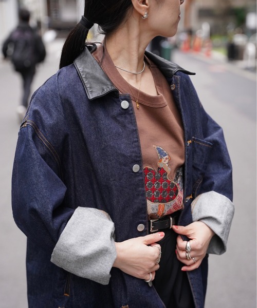 MATSUFUJI】 Connected Pockets Denim Jacket（カバーオール