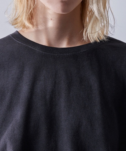 Loose/ルース（ルース）の「ヴィンテージフェード ルーズダメージロンT（Tシャツ/カットソー・メンズ・ブラック/ホワイト・L/M/S）」の15枚目の写真