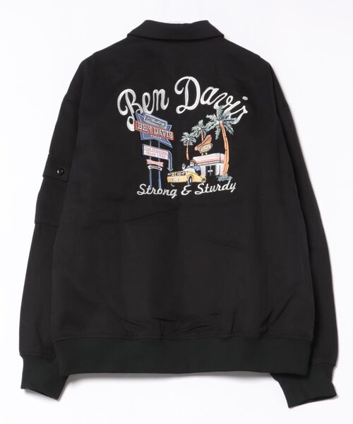 BEN DAVIS/ベンデイビス】COTTON DUCK SOUVENIR JACKET ジャケット