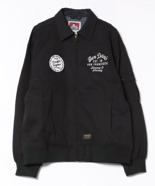 BEN DAVIS/ベンデイビス】COTTON DUCK SOUVENIR JACKET ジャケット