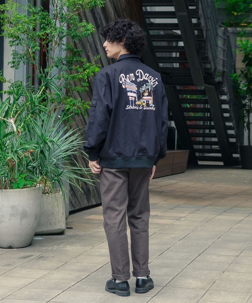 BEN DAVIS/ベンデイビス】COTTON DUCK SOUVENIR JACKET ジャケット