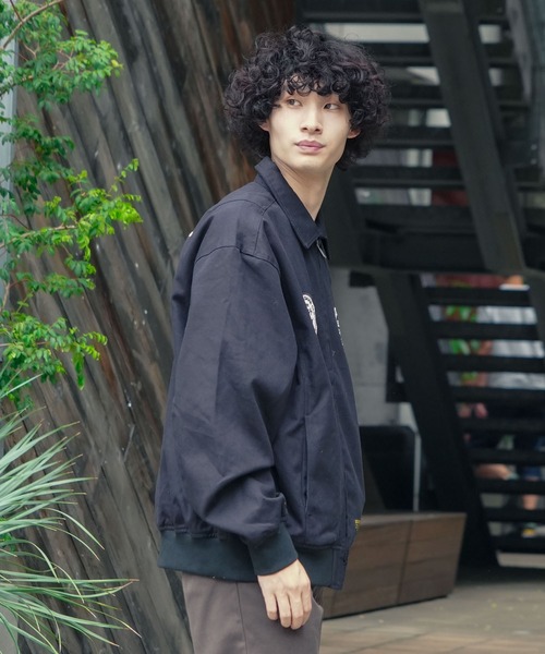 BEN DAVIS/ベンデイビス】COTTON DUCK SOUVENIR JACKET ジャケット