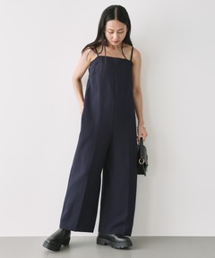 近年モデル 完売品 スローブイエナ オールインワン リネンフリルオールインワン SLOBE IENA（スローブイエナ）の「リネンフリルオールインワン