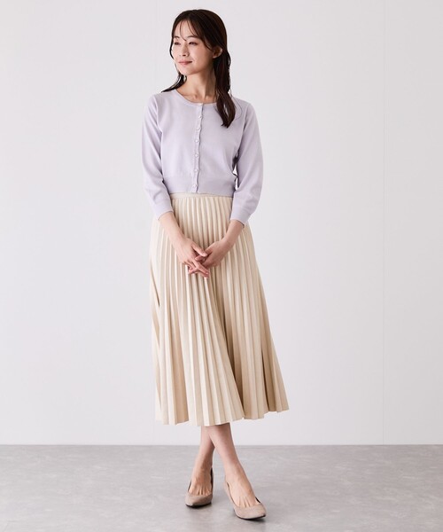 Jayro(ジャイロ)の「バックレースカーディガン(カーディガン/ボレロ・レディース・ラベンダー/ブラック/ネイビー・M)」の12枚目の写真