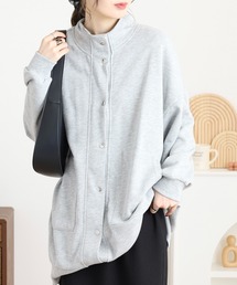 myke（ミーカ）の「myke TC裏毛スタンドカラービッグブルゾン（ブルゾン）」