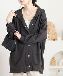 myke（ミーカ）の「myke TC裏毛スタンドカラービッグブルゾン（ブルゾン）」