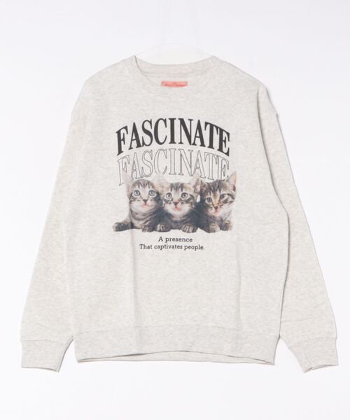CORISCO(コリスコ)の「裏起毛アニマル柄トレーナー(FASCINATE)(M1)(スウェット・メンズ・グレー系1/ブラック系1/ネイビー系1/ブラック系2/ネイビー系2/オートミール/キナリ/グレー系2・MEDIUM/LARGE/X-LARGE)」の17枚目の写真