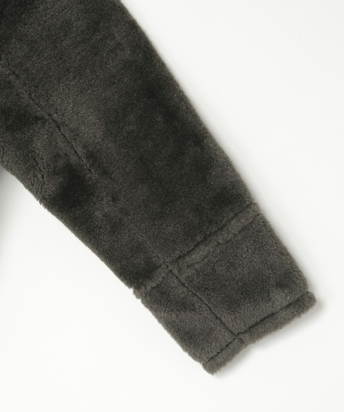 notch.（ノッチ）の「【notch. by KASUMI】 ボアスタンドジャケット（ブルゾン・レディース・チャコールグレー/オフホワイト/ブラウン・M）」の20枚目の写真