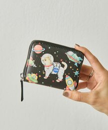 ear PAPILLONNER(イアパピヨネ)のsampo×perche(ペルケ)×ear《お札を折らずに収納可!/本革/コラボ》スペーストイ ジャバラ折り財布(財布)