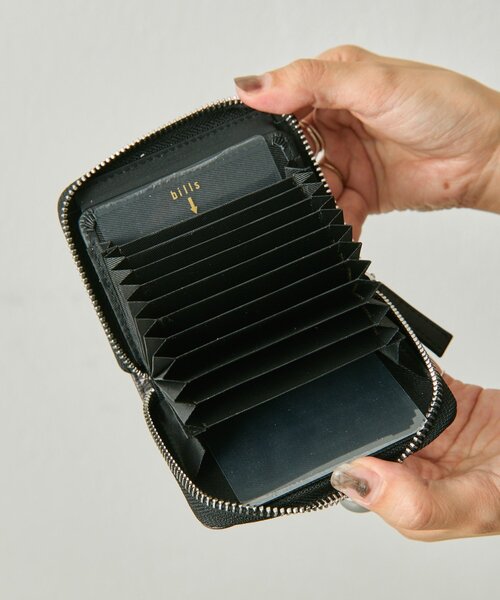 sampo×perche（ペルケ）×ear《お札を折らずに収納可！/本革/コラボ