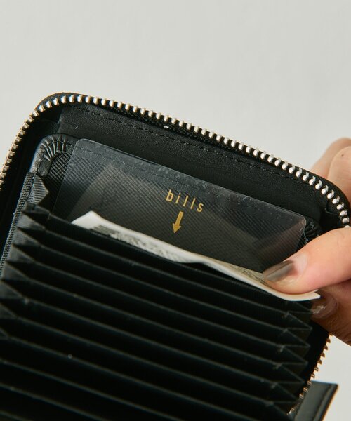 sampo×perche（ペルケ）×ear《お札を折らずに収納可！/本革/コラボ