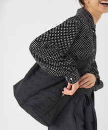 IENA（イエナ）の「ドットキルトワンショルダー（ショルダーバッグ・レディース）」