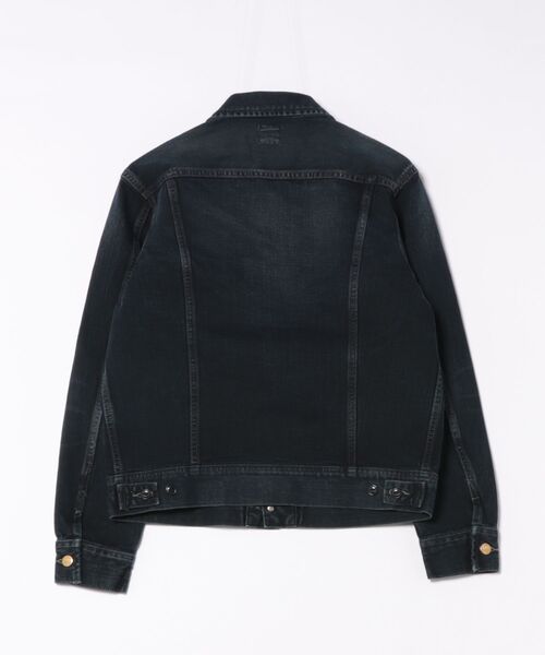 Lee Riders ブラック デニムジャケット Lee RIDERS リー ブラックデニムジャケット メンズXL相当 古着