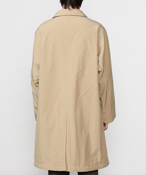 美品 DANTON ナイロン タフタ コート 34 サンドベージュ DANTON | ナイロンタフタ 中綿フードコート WOMEN（その他アウター