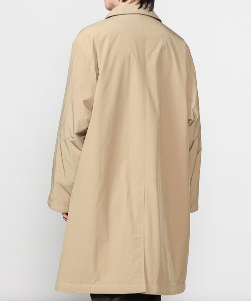 ダントン 中綿ロングコート　S ベージュ DANTON（ダントン）の「DANTON | ナイロン 中綿コート WOMEN（ステン