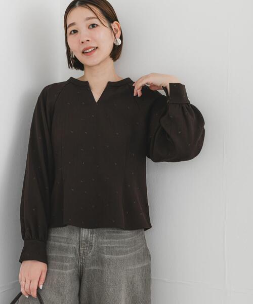 セール】F by ROSSO ハート刺繍2WAYブラウス（シャツ/ブラウス）｜F by