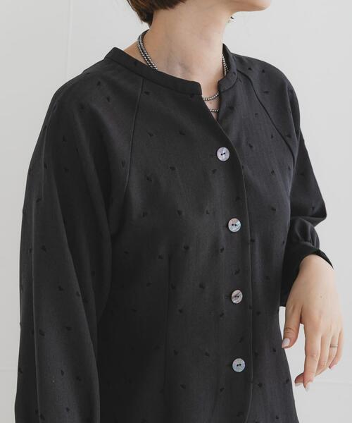 F by ROSSO（エフバイロッソ）の「F by ROSSO　ハート刺繍2WAYブラウス（シャツ/ブラウス・レディース・グレー/ブラウン・FREE）」の21枚目の写真