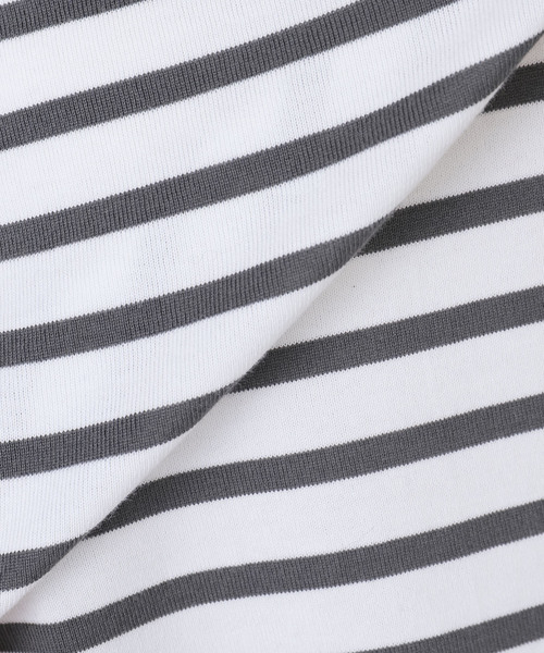 ORCIVAL（オーシバル）の「ORCIVAL/オーシバル BOAT NECK BORDER #ORC0137（Tシャツ/カットソー・レディース・ボルドー/アイボリー・FREE）」の13枚目の写真