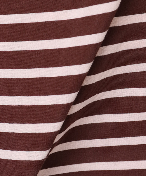 ORCIVAL（オーシバル）の「ORCIVAL/オーシバル BOAT NECK BORDER #ORC0137（Tシャツ/カットソー・レディース・ボルドー/アイボリー・FREE）」の14枚目の写真