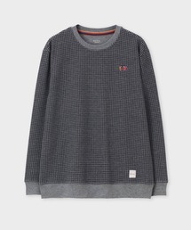 Paul Smith | ハウンドトゥースジャカード ロングスリーブTシャツ【853293 7122A】(Tシャツ/カットソー)