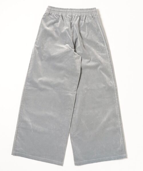 起毛ツイル オーバーサイズド ファイヤーバード トラックパンツ