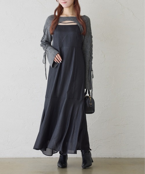 アンサンブルニットワンピース（ワンピース）｜one after another NICE