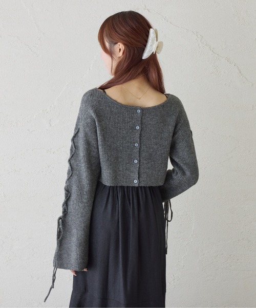 アンサンブルニットワンピース（ワンピース）｜one after another NICE