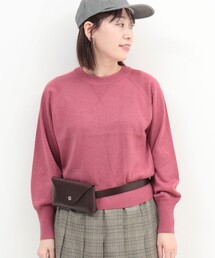 fredy couleur | ラメ混スウェットライクプルオーバーニット(ニット/セーター)