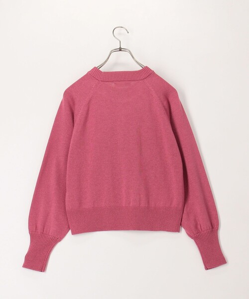 fredy couleur（フレディクルール）の「ラメ混スウェットライクプルオーバーニット（ニット/セーター・レディース・ブラック/ライトグレー/ピンク・38）」の13枚目の写真