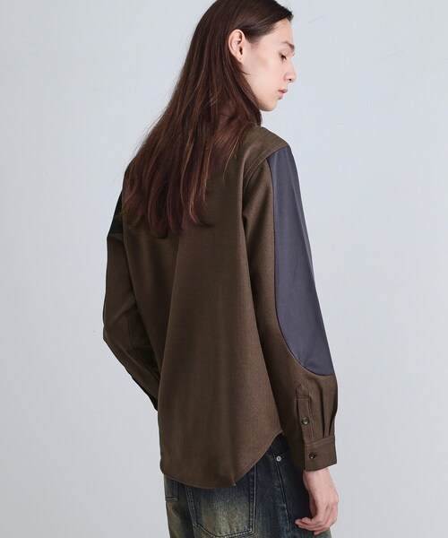 tk.TAKEO KIKUCHI（ティーケータケオキクチ）の「ヘリンボーンカーブスイッチシャツ（シャツ/ブラウス・メンズ・ライトグレー/ブラック/ブラウン系その他・01/02/03）」の12枚目の写真