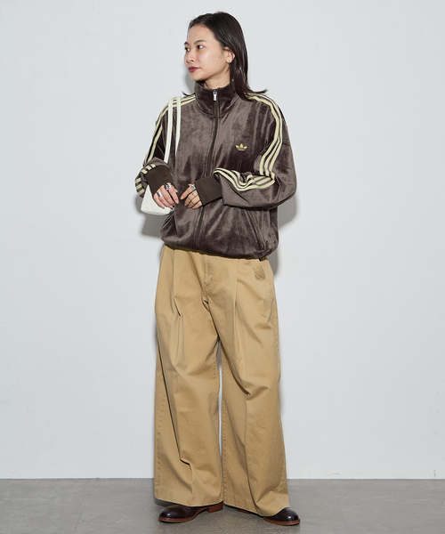 adidas Originals（アディダスオリジナルス）の「【adidas originals/アディダス オリジナルス】FB TT VELOUR（その他アウター・レディース・ブラウン・MEDIUM/SMALL）」の6枚目の写真