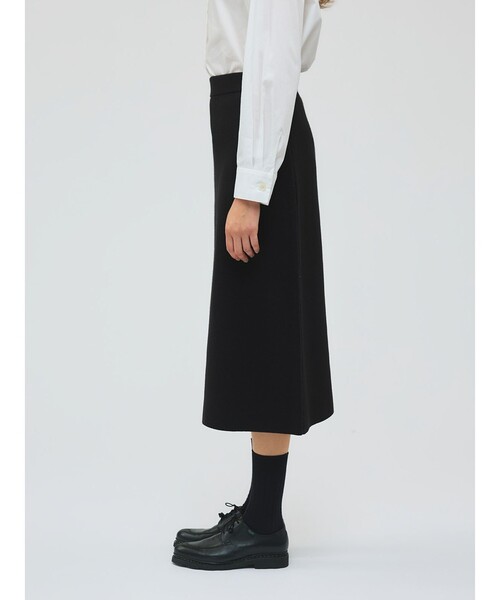 mizuiroind（ミズイロインド）の「mizuiro ind シードステッチAラインスカート（スカート・レディース・ブラック/グレー/カーキ・FREE）」の13枚目の写真