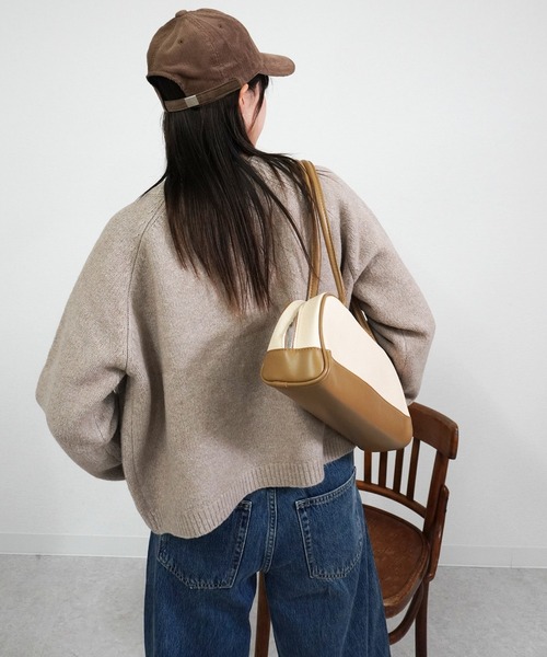 gossara（ゴサラ）の「JK風ヤクタッチCD（カーディガン/ボレロ・レディース・チャコール/ブラウン/ベージュ・FREE）」の14枚目の写真