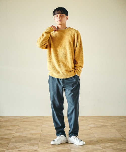 LAKOLE（ラコレ）の「コレラク起毛パンツ / 598232（その他パンツ・メンズ・ネイビー/ブラウン/グレー/ブラック/グレイッシュベージュ・SMALL/MEDIUM/LARGE/X-LARGE）」の16枚目の写真