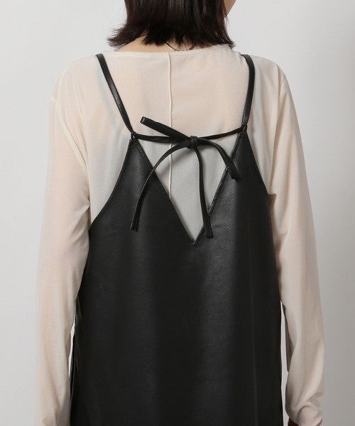 LAKOLE（ラコレ）の「アソートVネックキャミワンピース/604906（ワンピース・レディース・ダークブラウン/その他9・FREE）」の20枚目の写真