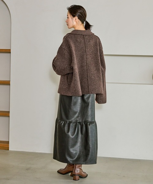 LAKOLE（ラコレ）の「アソートVネックキャミワンピース/604906（ワンピース・レディース・ダークブラウン/その他9・FREE）」の11枚目の写真