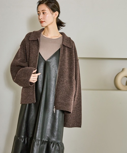 LAKOLE（ラコレ）の「アソートVネックキャミワンピース/604906（ワンピース・レディース・ダークブラウン/その他9・FREE）」の12枚目の写真